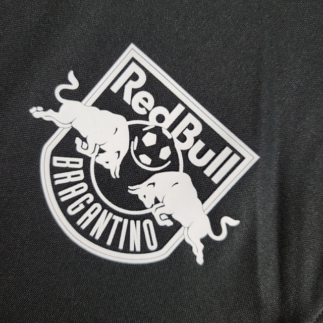 Camisa Red Bull Bragantino 21/22 - Torcedor Nike Masculina - Preta com detalhes em branco
