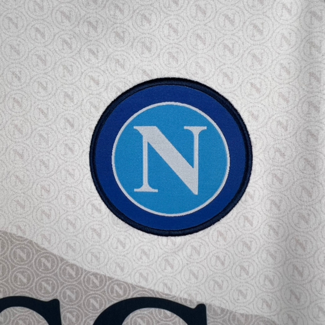 Camisa Napoli II 23/24 - Torcedor EA7 Masculina - Branca