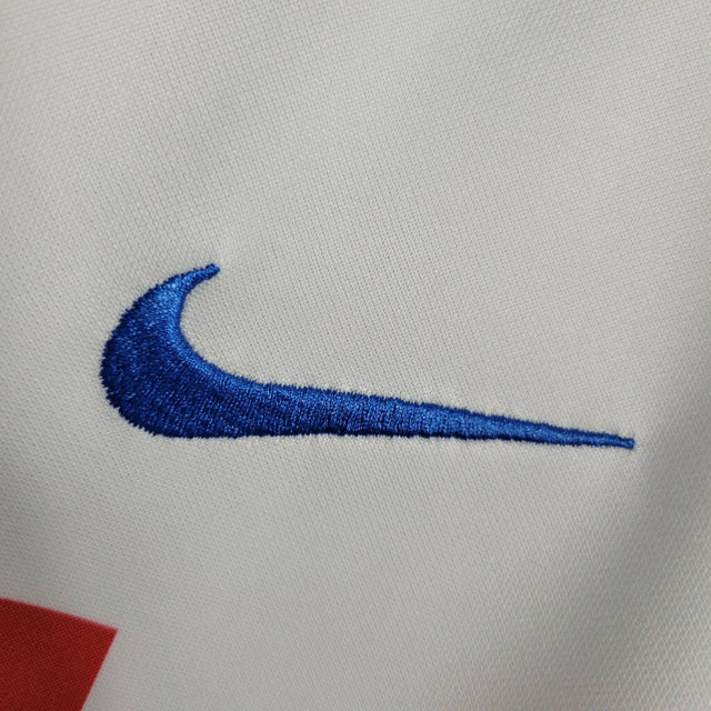 Camisa Holanda II 22/23 - Feminina Nike - Branca com detalhes em azul e laranja