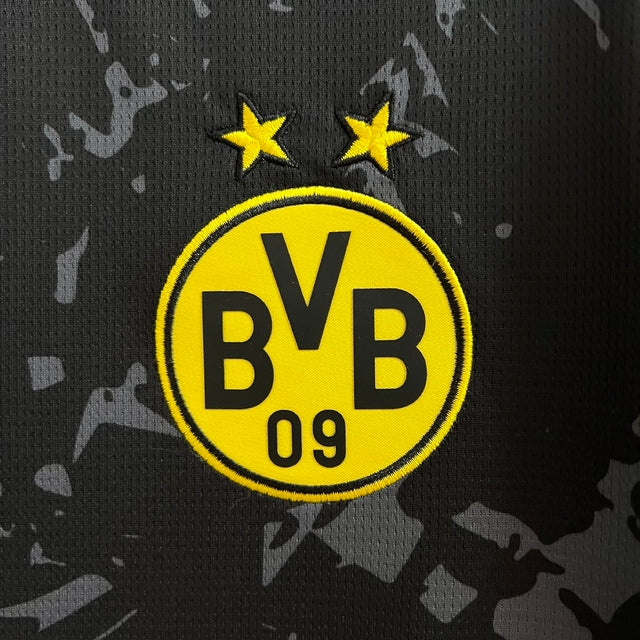 Camisa Borussia Dortmund II 23/24 - Torcedor Puma Masculina - Preta