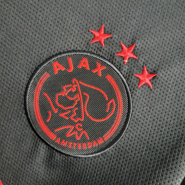 Camisa Ajax Edição Especial 21/22 - Torcedor Adidas Masculina - Preta com detalhes em homenagem a curação