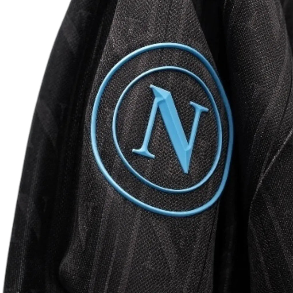 Camisa Napoli III 25/26 - Torcedor EA7 Masculina - Preta