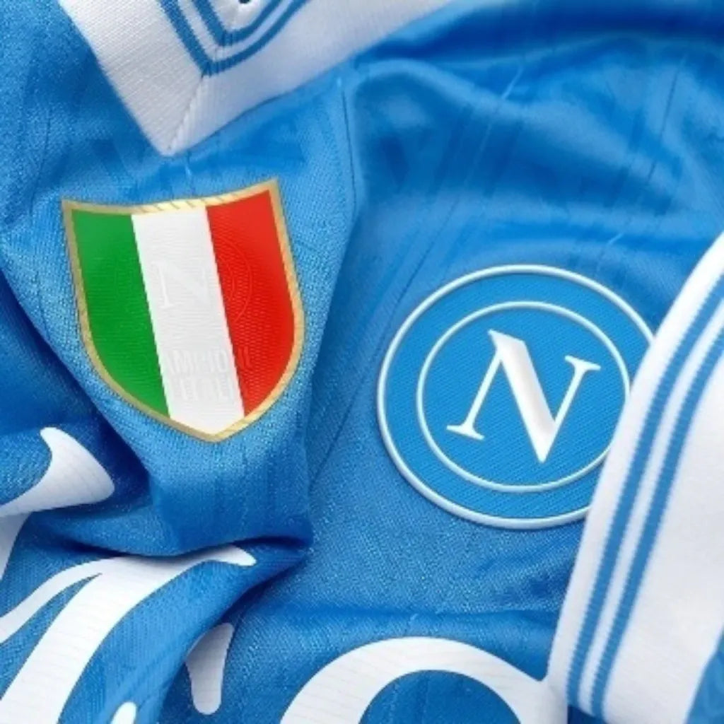 Camisa Napoli I 25/26 - Torcedor EA7 Masculina - Azul