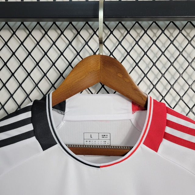 Camisa Benfica II 23/24 - Torcedor Adidas Masculina - Branca com detalhes em vermelho e azul