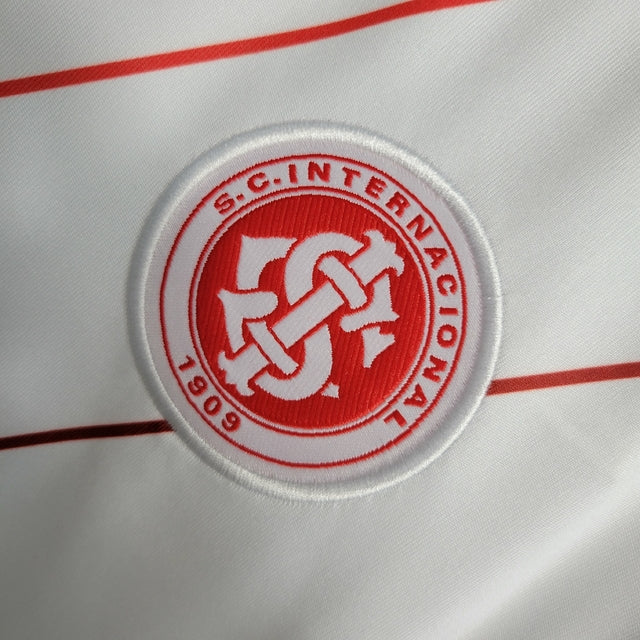Camisa Internacional II 23/24 - Torcedor Adidas Feminina - Branca com detalhes em vermelho