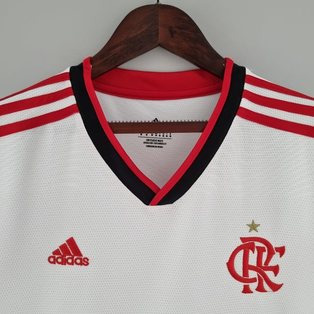 Camisa Flamengo II 22/23 Torcedor Adidas Feminina - Branca