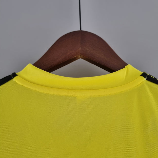 Camisa Flamengo Treino 22/23 Torcedor Adidas Feminina - Amarela