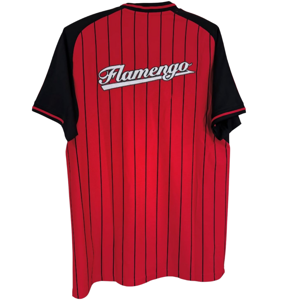 Camisa Flamengo US 2025 Adidas Vermelha e Preta