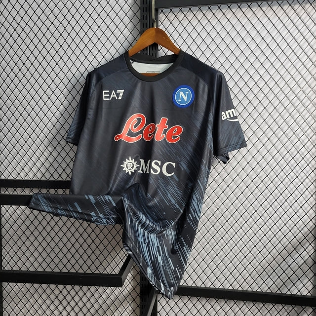 Camisa Napoli III 22/23 - Torcedor EA7 Masculina - Azul