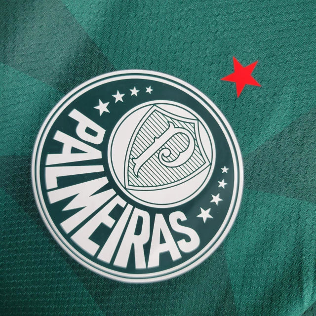 Camisa Palmeiras I 23/24 manga longa - Torcedor Puma Masculina - Verde