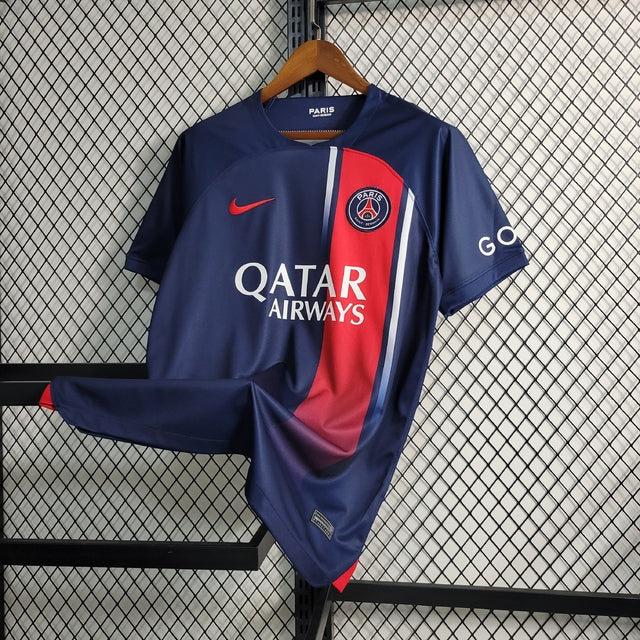 Camisa Paris Saint-Germain I 23/24 - Torcedor Nike Masculina - Azul