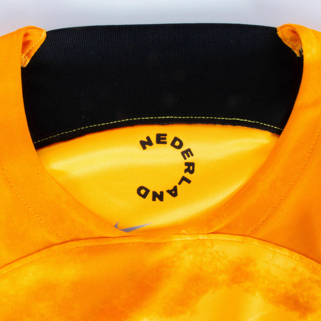 Camisa Seleção da Holanda I 22/23 - Torcedor Nike Masculina - Laranja