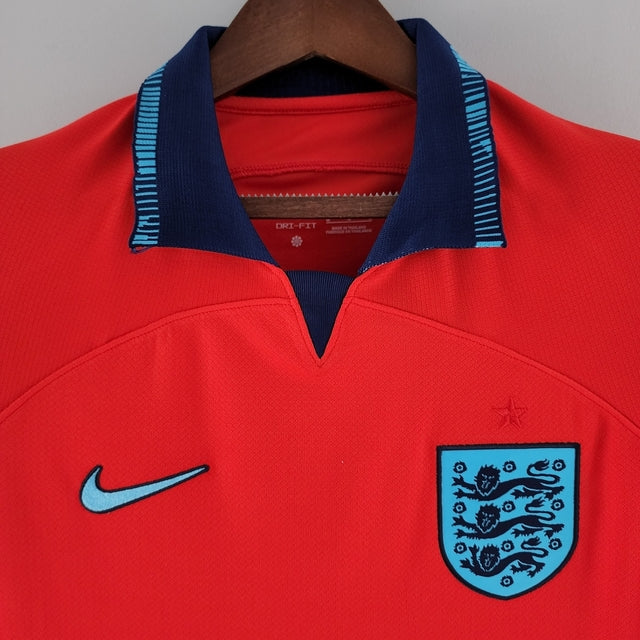 Camisa Seleção da Inglaterra Away 22/23 Torcedor Nike Masculina - Vermelha