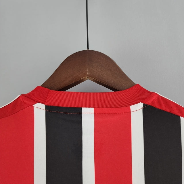 Camisa São Paulo II 22/23 Torcedor Adidas Masculina - Vermelho, Preto e Branco