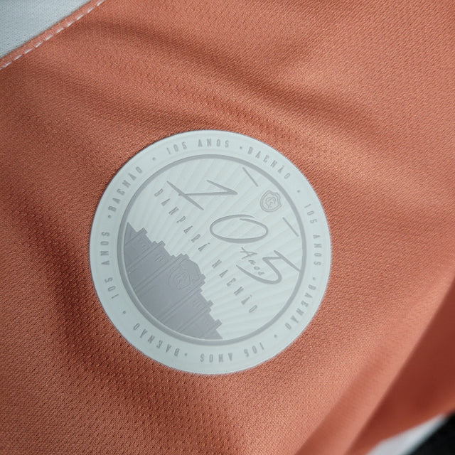 Camisa Remo Treino 23/24 - Torcedor Volt Masculina - Salmão com detalhes em branco