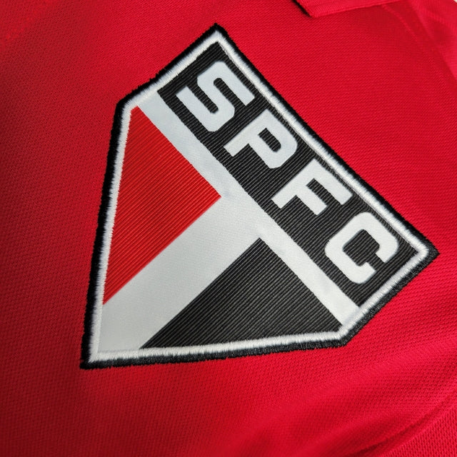 Camisa São Paulo 23/24 polo - Torcedor Adidas Masculina - Vermelha