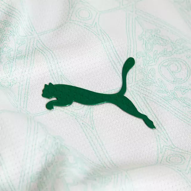Camisa Palmeiras II 25/26 - Torcedor Puma Feminina - Branca e verde