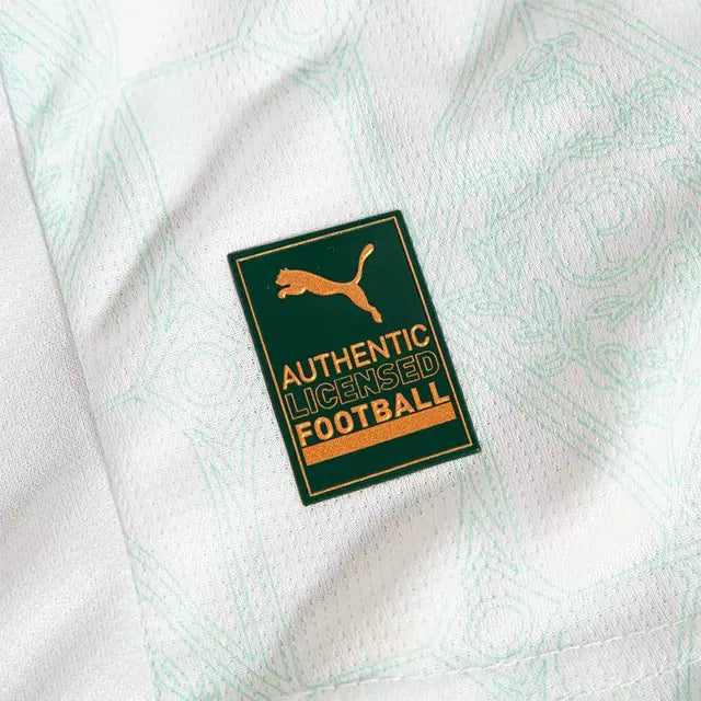 Camisa Palmeiras II 25/26 - Torcedor Puma Feminina - Branca e verde