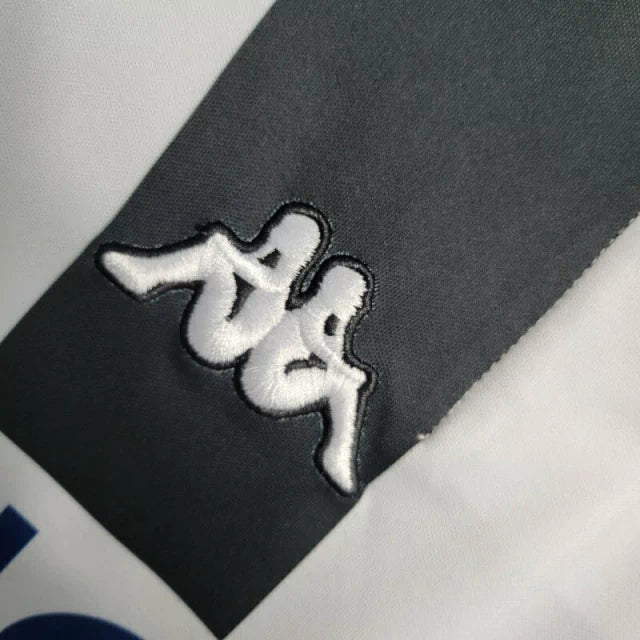 Camisa Retrô Juventus I 1997/1998 manga longa - Masculina Kappa - Preta e branca