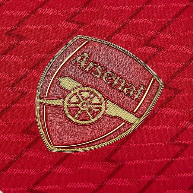 Camisa Arsenal I 23/24 - Torcedor Adidas Masculina - Branca e vermelha