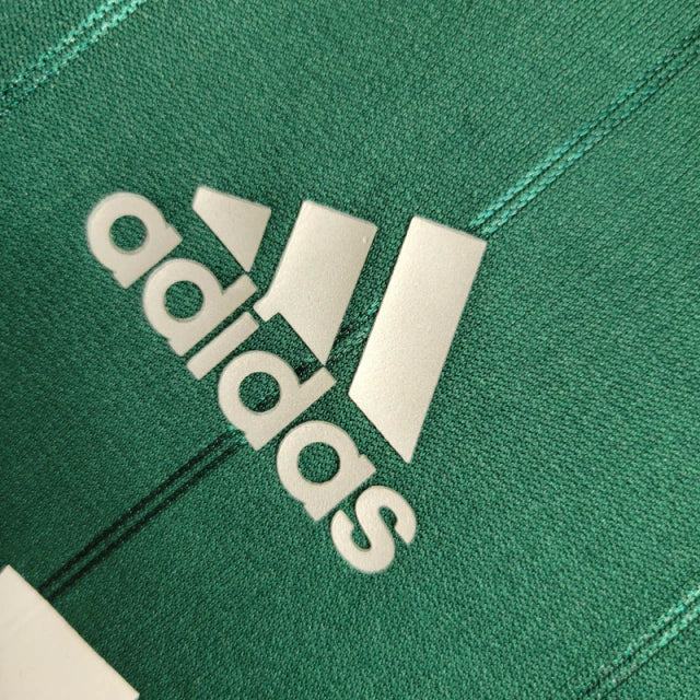 Camisa Retrô Real Madrid 2012/2013 manga longa - Adidas Masculina - Verde com detalhes em branco