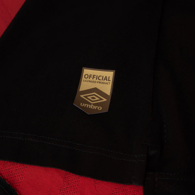 Camisa Athletico Paranaense I 25/26 - Torcedor Umbro Feminina - Vermelha e preta