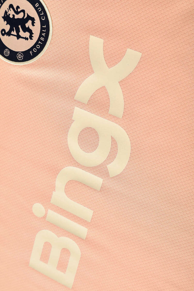 Camisa Chelsea Treino 25/26 - Torcedor Nike Masculina - Salmão com detalhes em azul