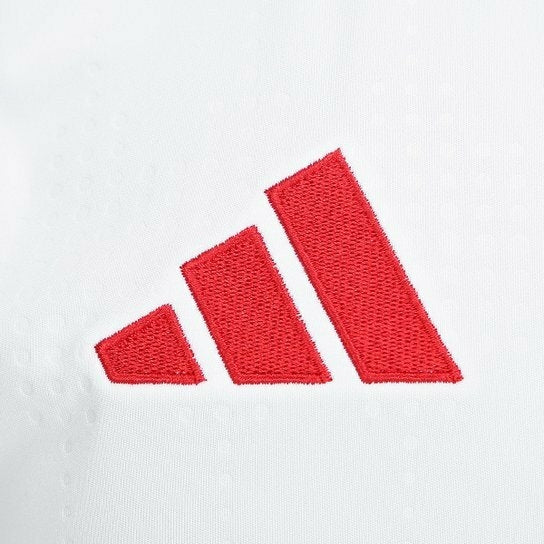 Camisa Internacional II 25/26 - Torcedor Adidas Masculina - Branca com detalhes em vermelho
