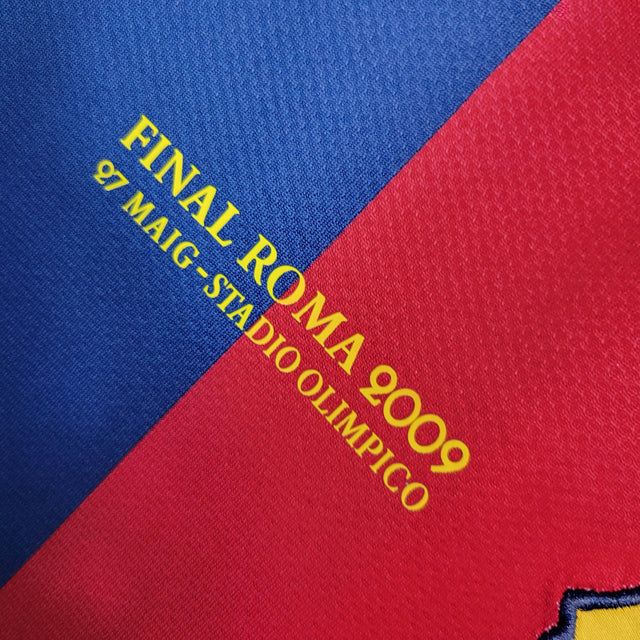Camisa Retrô Barcelona I 08/09 - Masculina Nike - Vermelha e azul