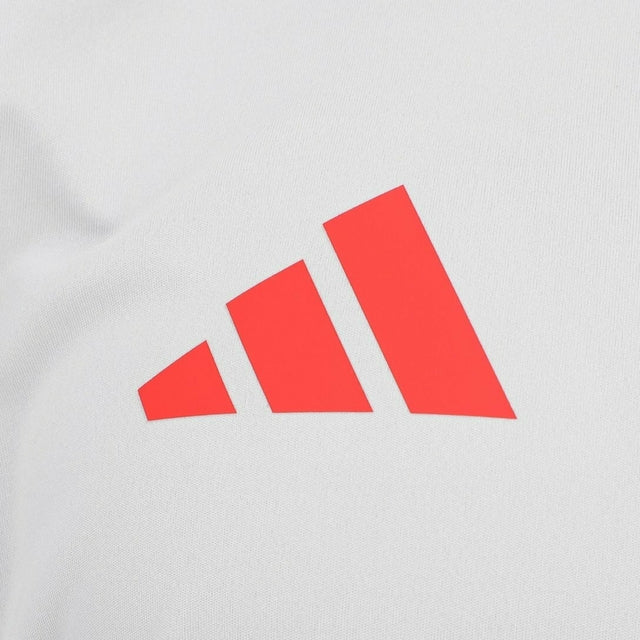 Camisa Internacional Treino 25/26 - Torcedor Adidas Feminina - Branca com detalhes em vermelho