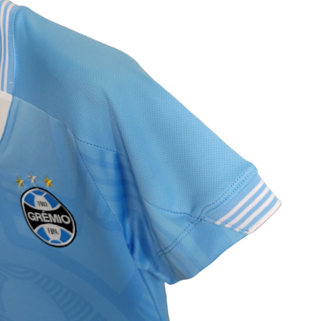 Camisa Grêmio III 22/23 - Torcedor Umbro Feminina - Azul