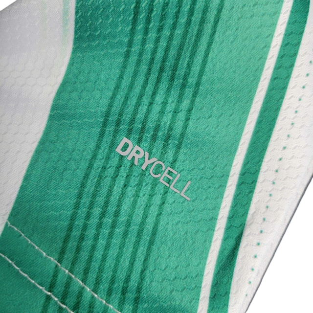 Camisa Palmeiras II 23/24 - Torcedor Puma Feminina - Branca com detalhes em verde