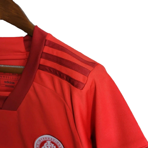 Camisa Internacional I 23/24 - Torcedor Adidas Feminina - Vermelha