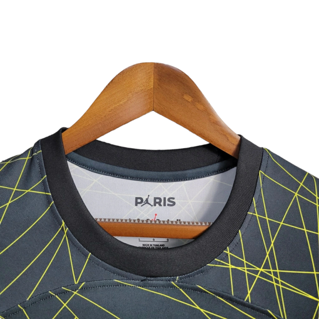 Camisa Paris Saint-Germain IV 23/24 - Torcedor Jordan Masculina - Cinza