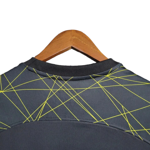 Camisa Paris Saint-Germain IV 23/24 - Torcedor Jordan Masculina - Cinza