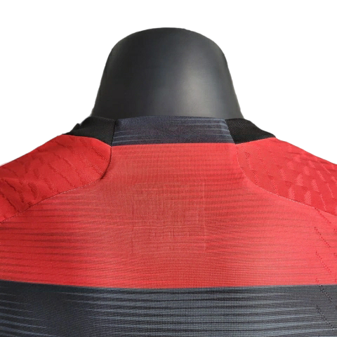 Camisa Flamengo I 23/24 Jogador Adidas Masculina - Vermelho e Preto