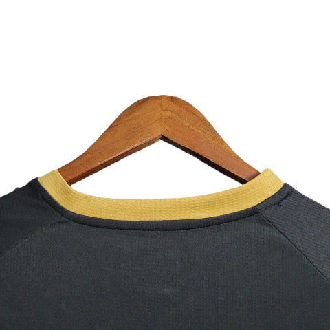 Camisa Venezia Treino 23/24 - Manga Longa - Torcedor Kappa Masculina - Preto