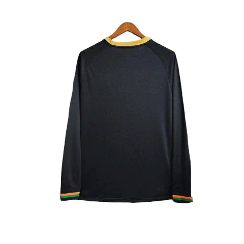Camisa Venezia Treino 23/24 - Manga Longa - Torcedor Kappa Masculina - Preto