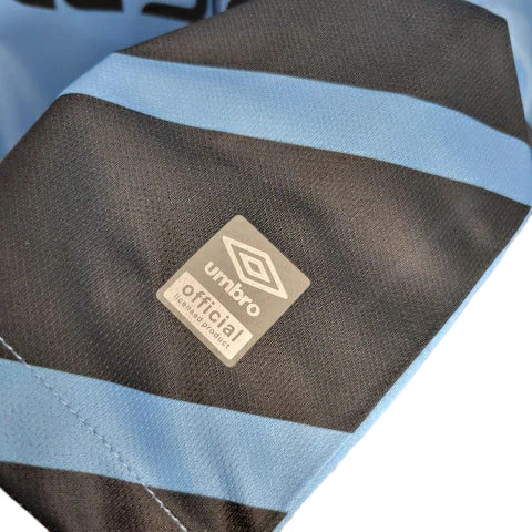 Camisa Athletico Paranaense II 23/24 manga longa - Torcedor Umbro Masculina - Azul com detalhes em preto