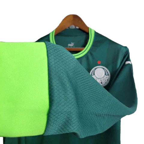 Camisa Palmeiras I 23/24 manga longa - Torcedor Puma Masculina - Verde