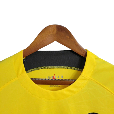 Camisa Paris Saint-Germain Treino 23/24 - Torcedor Jordan Masculina - Amarela