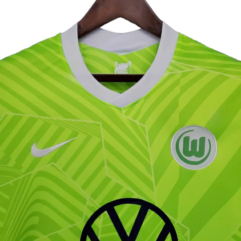Camisa Wolfsburg Home 21/22 Torcedor Nike Masculina - Verde