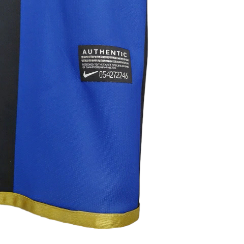Camisa Retrô Inter de Milão I 2008/2009 - Masculina Nike - Azul e preta