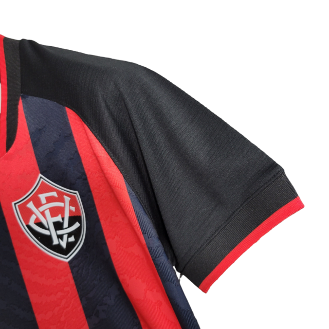 Camisa Vitória I 23/24 - Torcedor Volt Feminina - Vermelha e preta