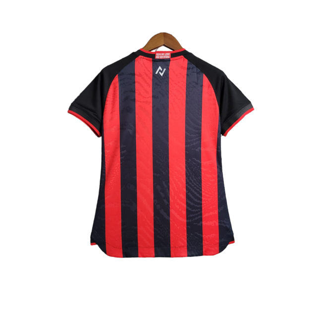 Camisa Vitória I 23/24 - Torcedor Volt Feminina - Vermelha e preta
