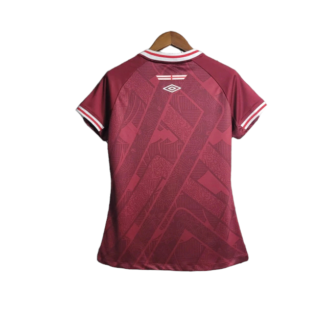 Camisa Fluminense II 22/23 - Torcedor Umbro Feminina - Vinho