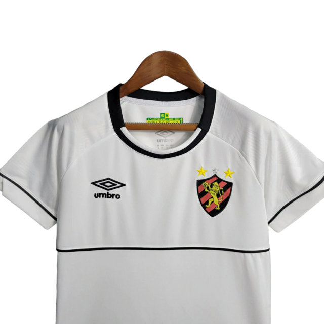 Camisa Sport Recife II 23/24 - Torcedor Umbro Feminina - Branca com detalhes preto