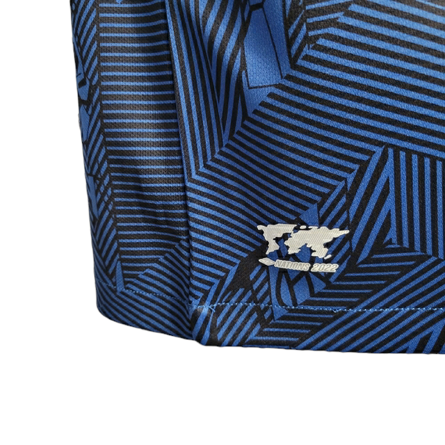 Camisa Sport Recife III 22/23 Umbro Torcedor Masculina - Azul com detalhes laranja