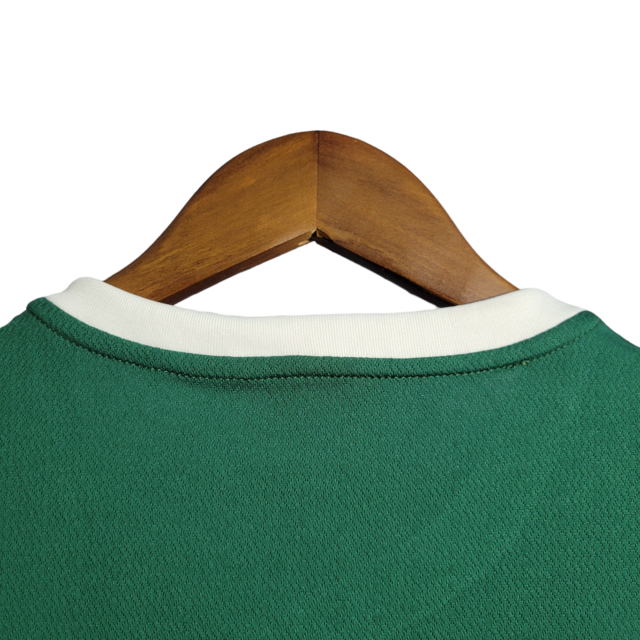 Camisa Palmeiras I 22/23 Feminina Puma- Verde com detalhes em branco