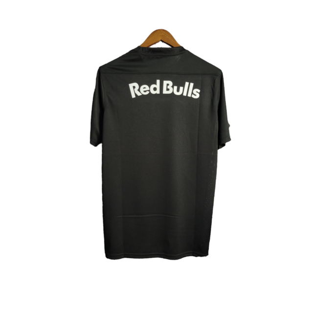 Camisa Red Bull Bragantino 21/22 - Torcedor Nike Masculina - Preta com detalhes em branco